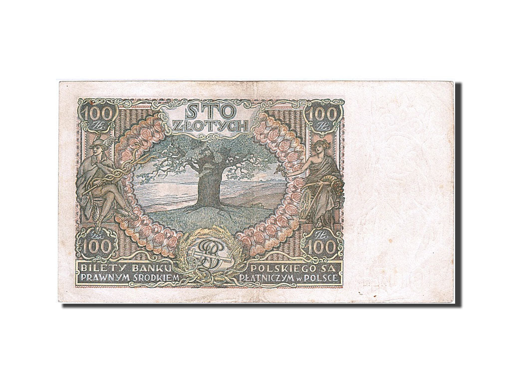 Billet, Pologne, 100 Zlotych, 1934, 1934-09-09, TTB