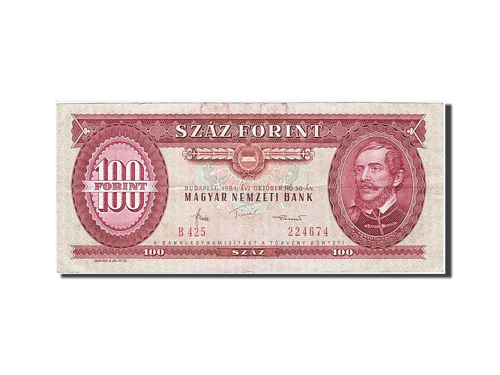 Banknote, Hungary, 100 Forint, 1984, 1984-10-30, VF(20-25)