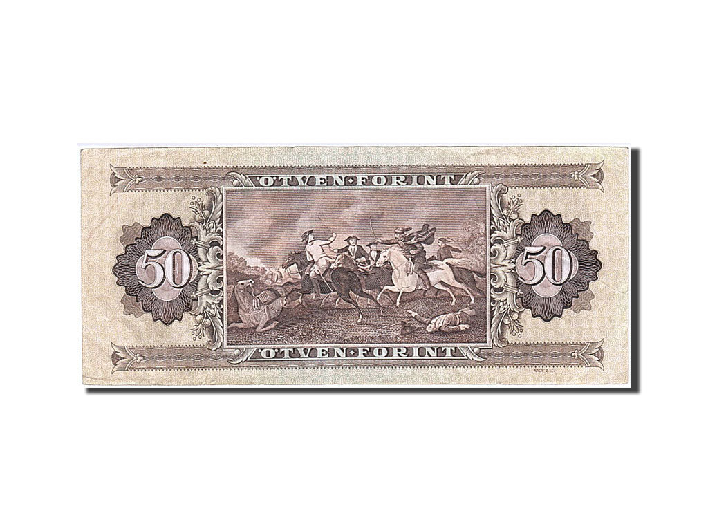Banknote, Hungary, 50 Forint, 1986, 1986-11-04, VF(30-35)