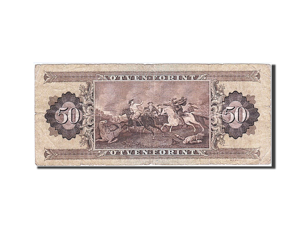 Banknote, Hungary, 50 Forint, 1983, 1983-11-10, VG(8-10)
