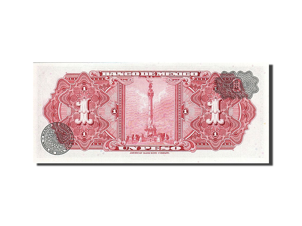 Billet, Mexique, 1 Peso, 1969, 1969-08-27, NEUF