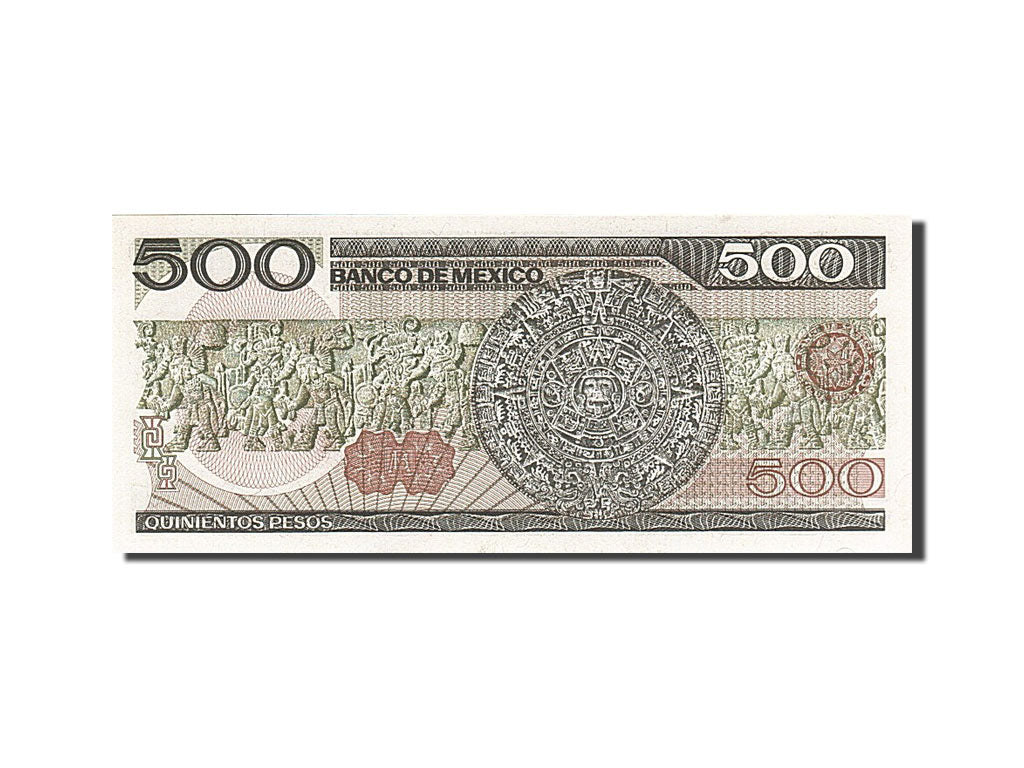 Billet, Mexique, 500 Pesos, 1984, 1984-08-07, SPL