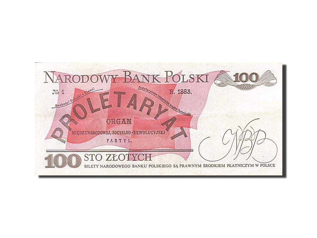 Biljet, Polen, 100 Zlotych, 1986, 1986-06-01, TB