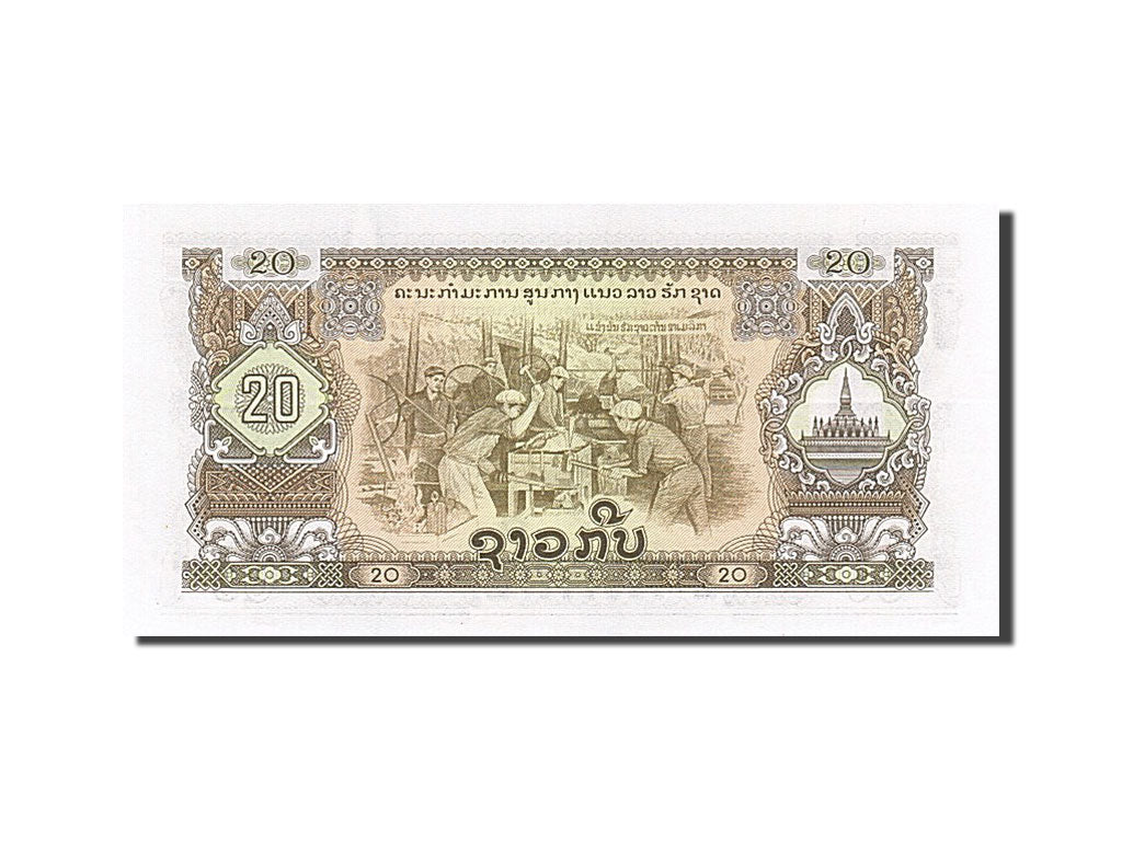 Billete, 20 Kip, Lao, SC