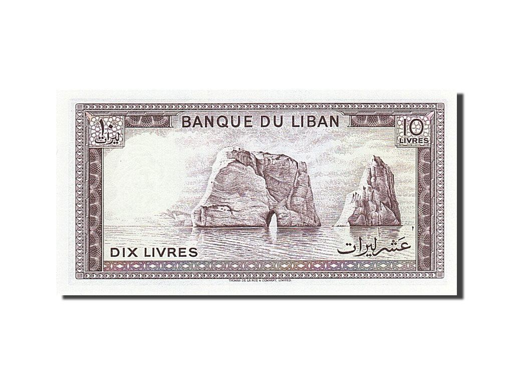 Billet, Lebanon, 10 Livres, SPL