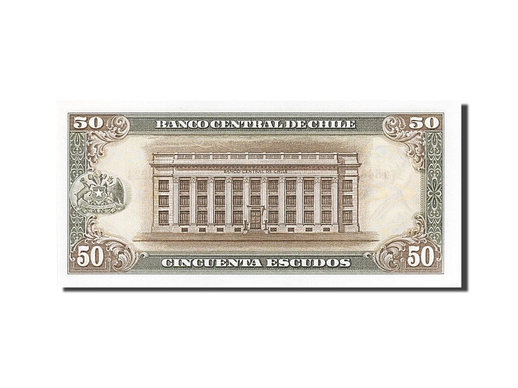 Billet, Chile, 50 Escudos, SPL
