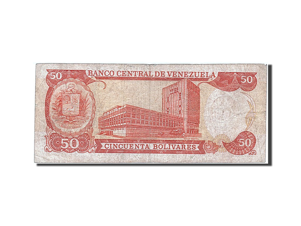 Billete, 50 Bolivares, 1990, Venezuela, 1990-05-31, BC