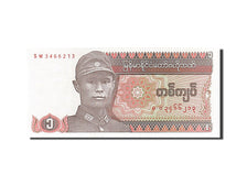 Billete, 1 Kyat, Myanmar, UNC