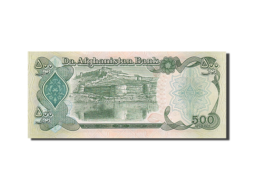 Billet, Afghanistan, 500 Afghanis, 1979, NEUF