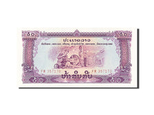 Banknote, Lao, 50 Kip, 1975, UNC(63)