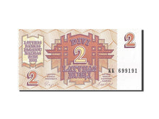 Banknot, Łotwa, 2 Rubli, 1992, UNC(63)