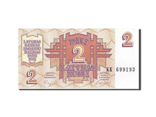 Banknot, Łotwa, 2 Rubli, 1992, UNC(63)