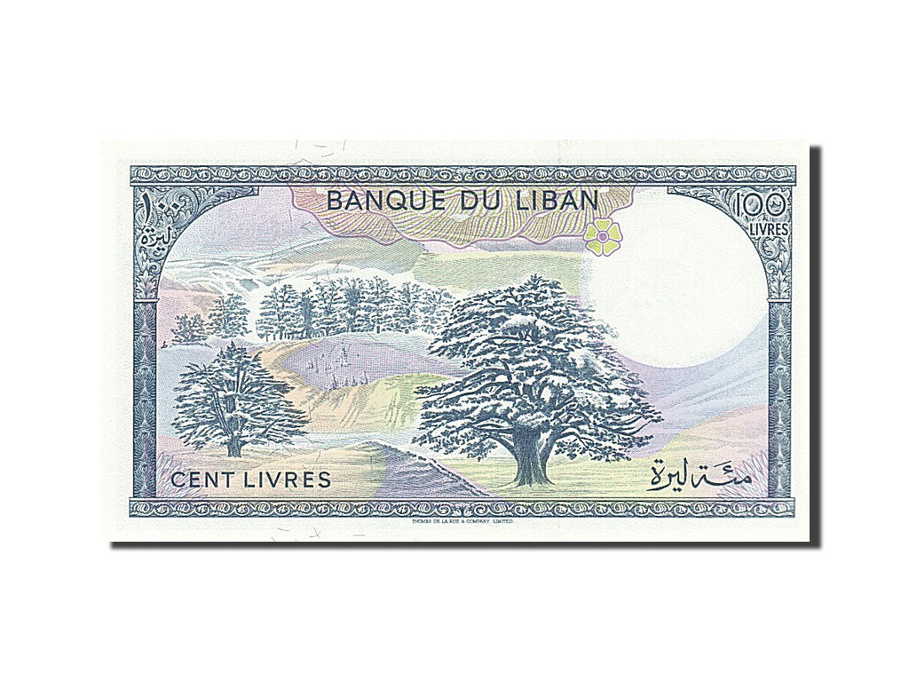 Billet, Lebanon, 100 Livres, 1988, SPL