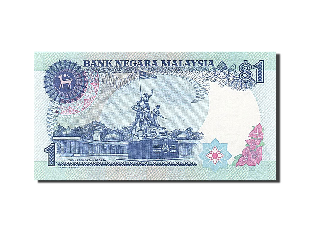 Biljet, Maleisië, 1 Ringgit, 1986, NIEUW