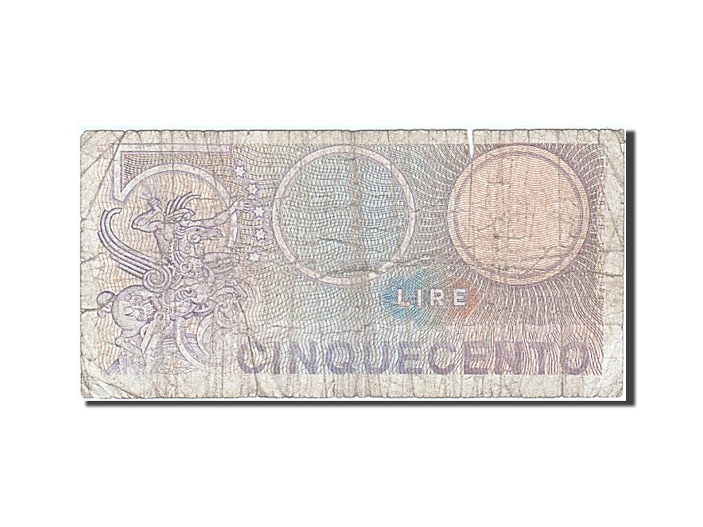Banknote, Italy, 500 Lire, 1976, 1976-12-20, VG(8-10)