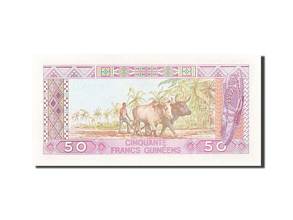 Banknote, Guinea, 50 Francs, 1985, UNC(65-70)