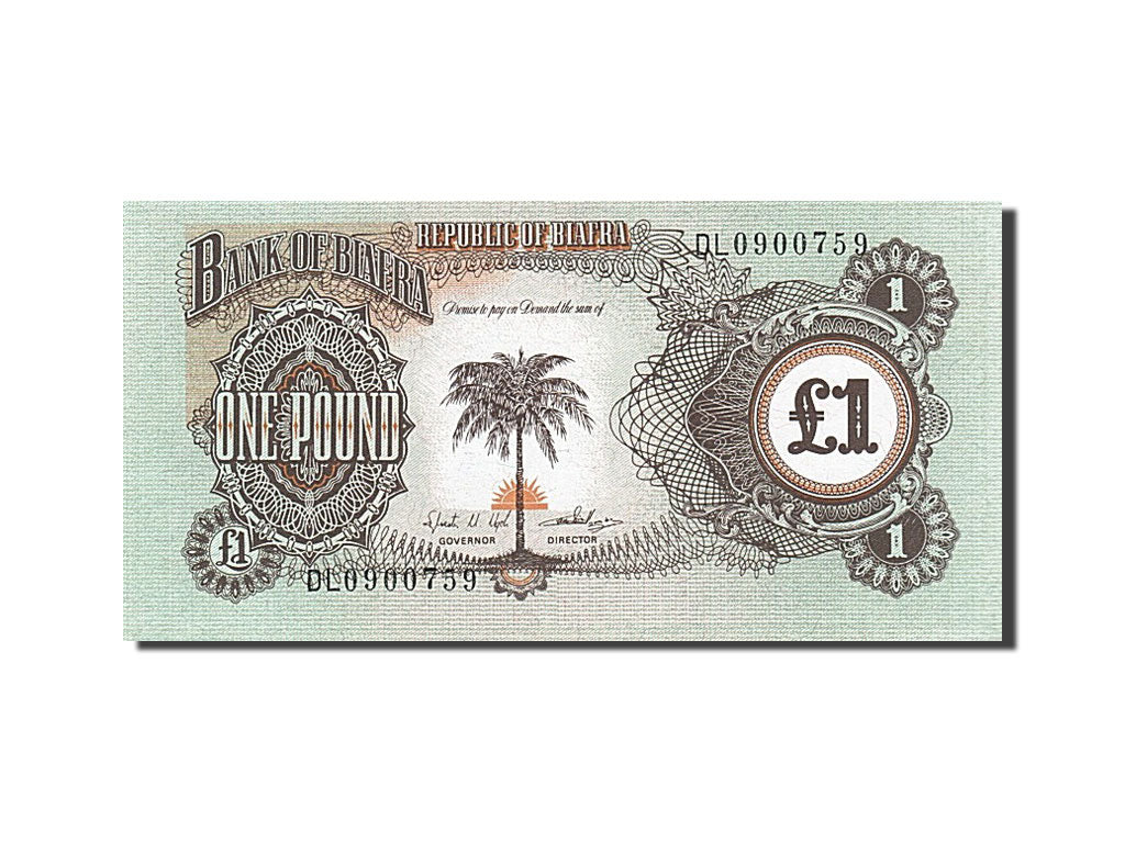 Banknote, Biafra, 1 Pound, UNC(65-70)