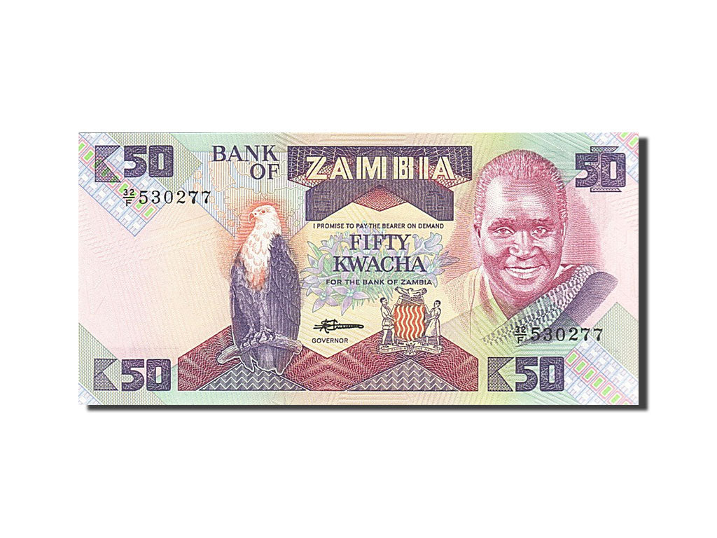 Banknote, Zambia, 50 Kwacha, 1986, UNC(65-70)
