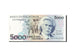 Billete, 5000 Cruzeiros, 1990, Brasil, UNC