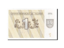 Geldschein, Lithuania, 1 (Talonas), 1991, UNZ