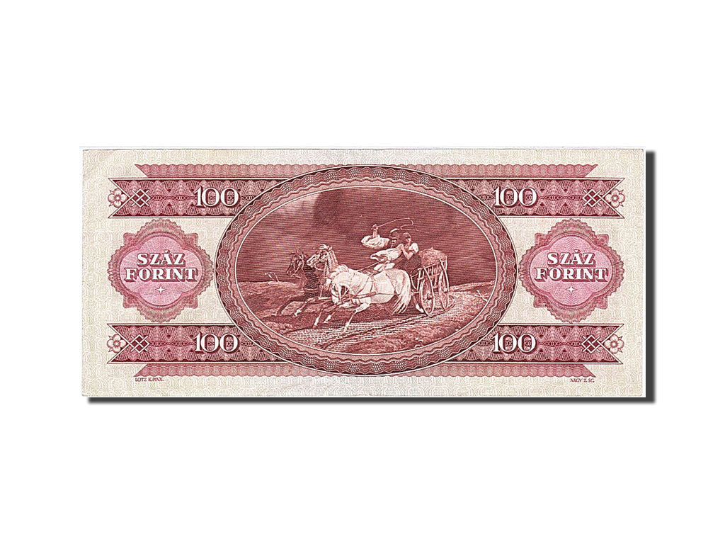 Banknote, Hungary, 100 Forint, 1989, 1989-01-10, EF(40-45)