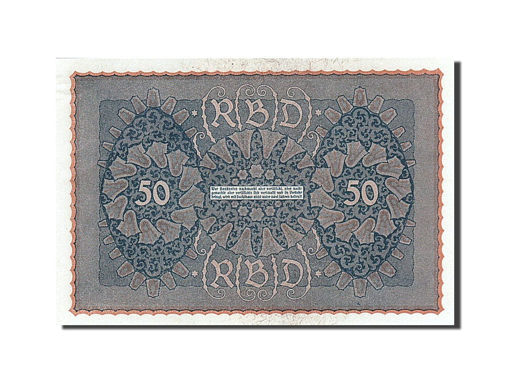 Banknote, Germany, 50 Mark, 1919, 1919-06-24, UNC(63)