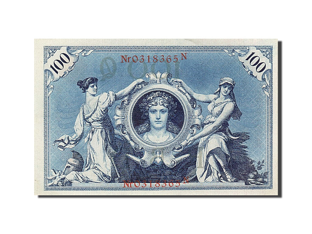 Biljet, Duitsland, 100 Mark, 1908, 1908-02-07, NIEUW