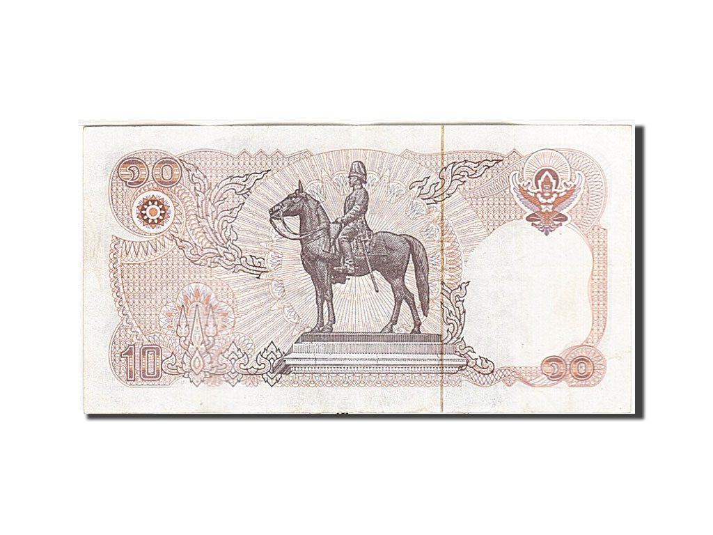 Biljet, Thailand, 10 Baht, 1980, TTB