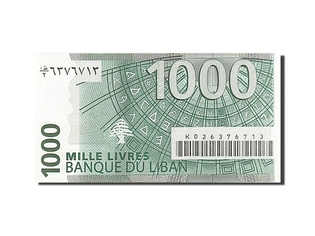 Liban , 1000 Livres, SUP+