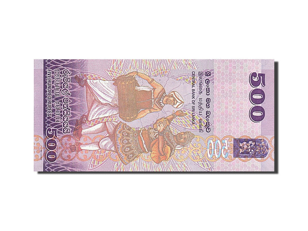 Banknot, Sri Lanka, 500 Rupees, 2010, 2010-01-01, UNC(65-70)