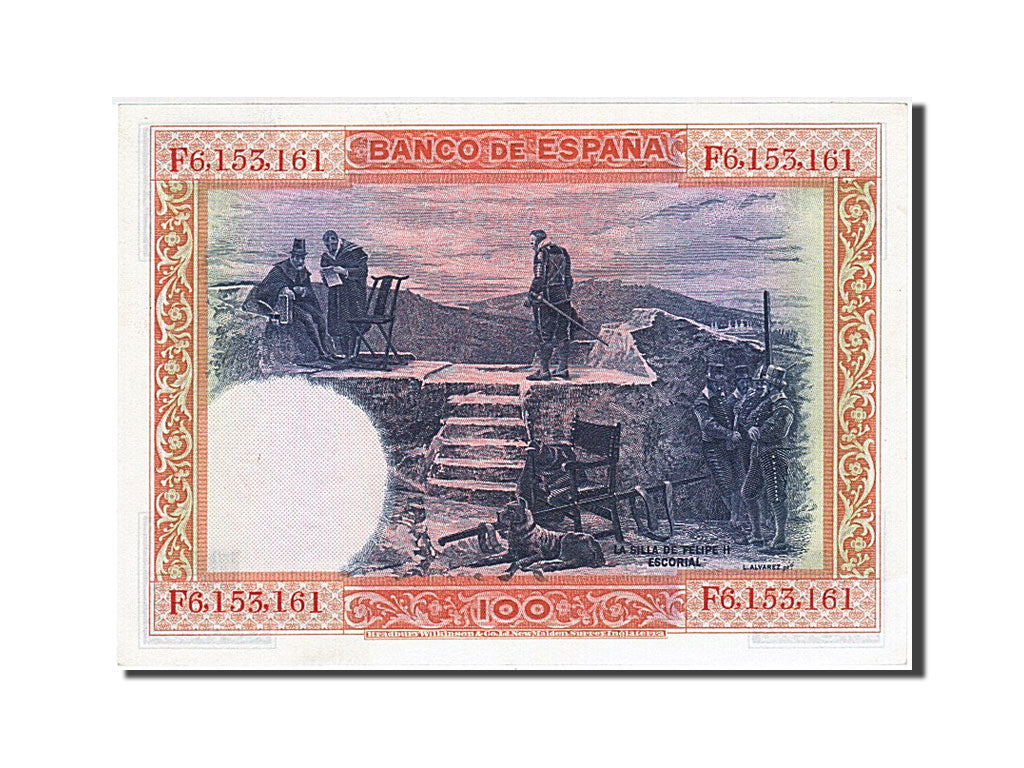 Banknote, Spain, 100 Pesetas, 1925, 1925-07-01, UNC(60-62)
