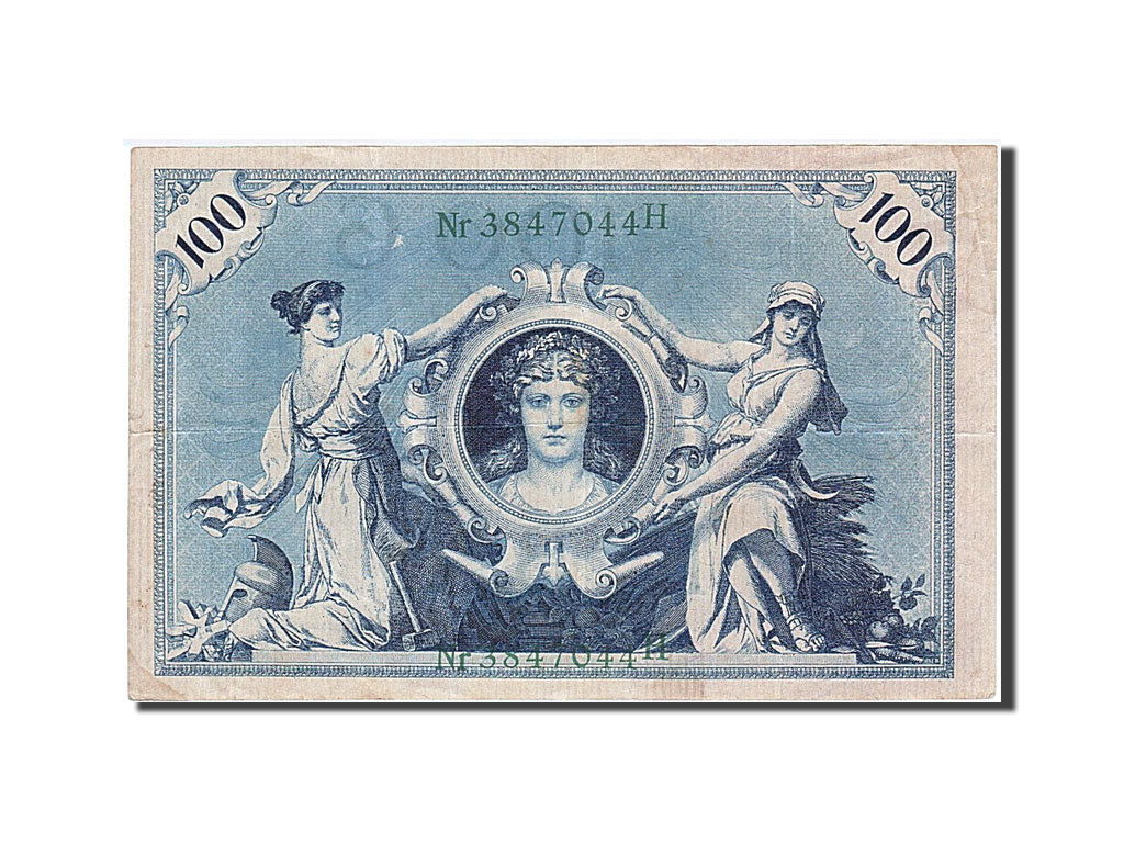 Banknote, Germany, 100 Mark, 1908, 1908-02-07, AU(50-53)