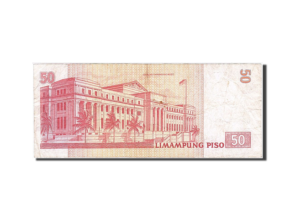 Banknote, Philippines, 50 Piso, 2009, VF(20-25)
