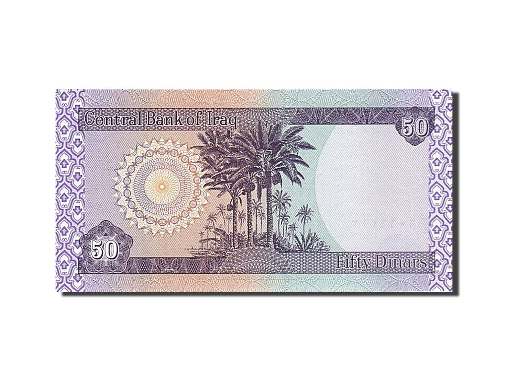 Geldschein, Irak, 50 Dinars, 2003, UNZ