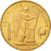 Francja, 50 Francs, Génie, 1904, Paris, Złoto, AU(55-58), Gadoury:1113, KM:831