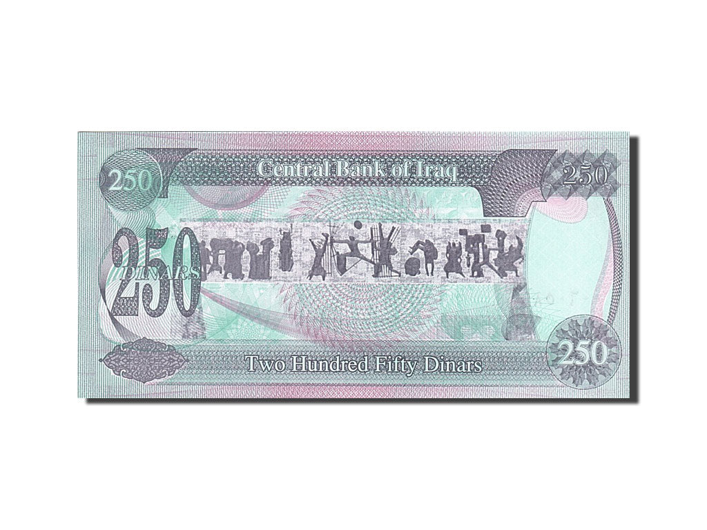 Banknot, Irak, 250 Dinars, 1994, UNC(63)