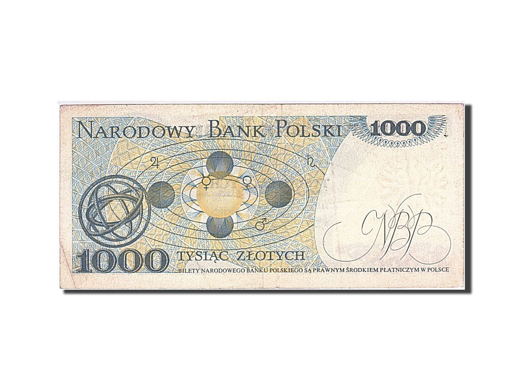 Billet, Pologne, 1000 Zlotych, 1982, 1982-06-01, TTB+