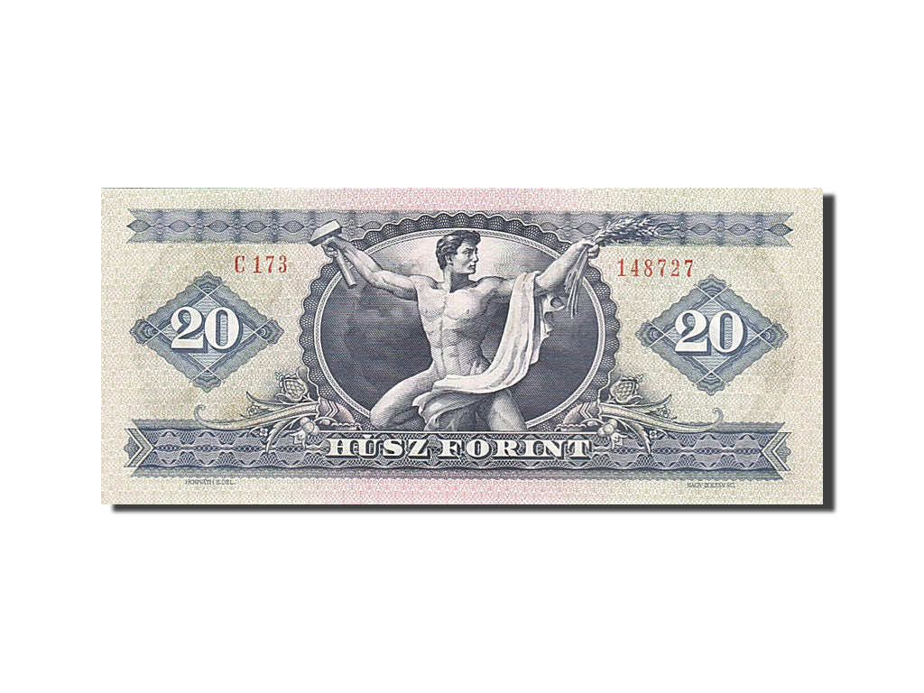 Banknote, Hungary, 20 Forint, 1975, 1975-10-28, UNC(65-70)