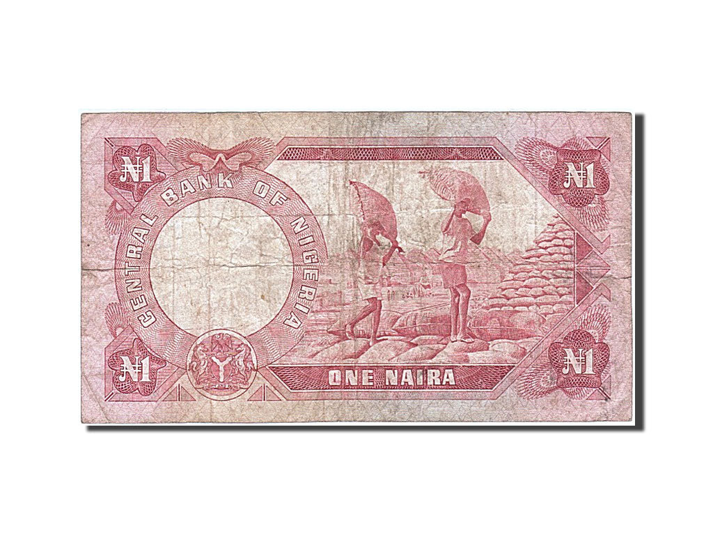 Banknote, Nigeria, 1 Naira, 1973, VG(8-10)
