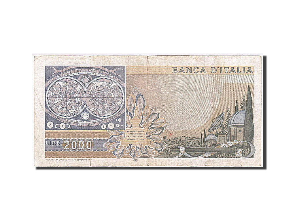 Banconote, Italia, 2000 Lire, 1983, 1983-10-24, B