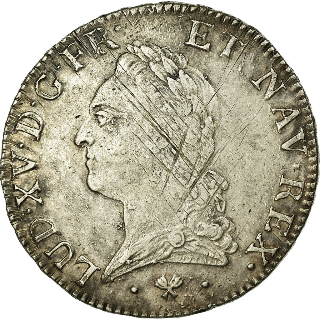 France, Louis XV, Ecu, Écu à la vieille tête, 1774, Bayonne, Silver