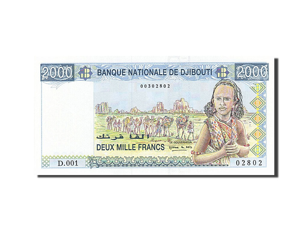 Banconote, Gibuti, 2000 Francs, 2005, FDS