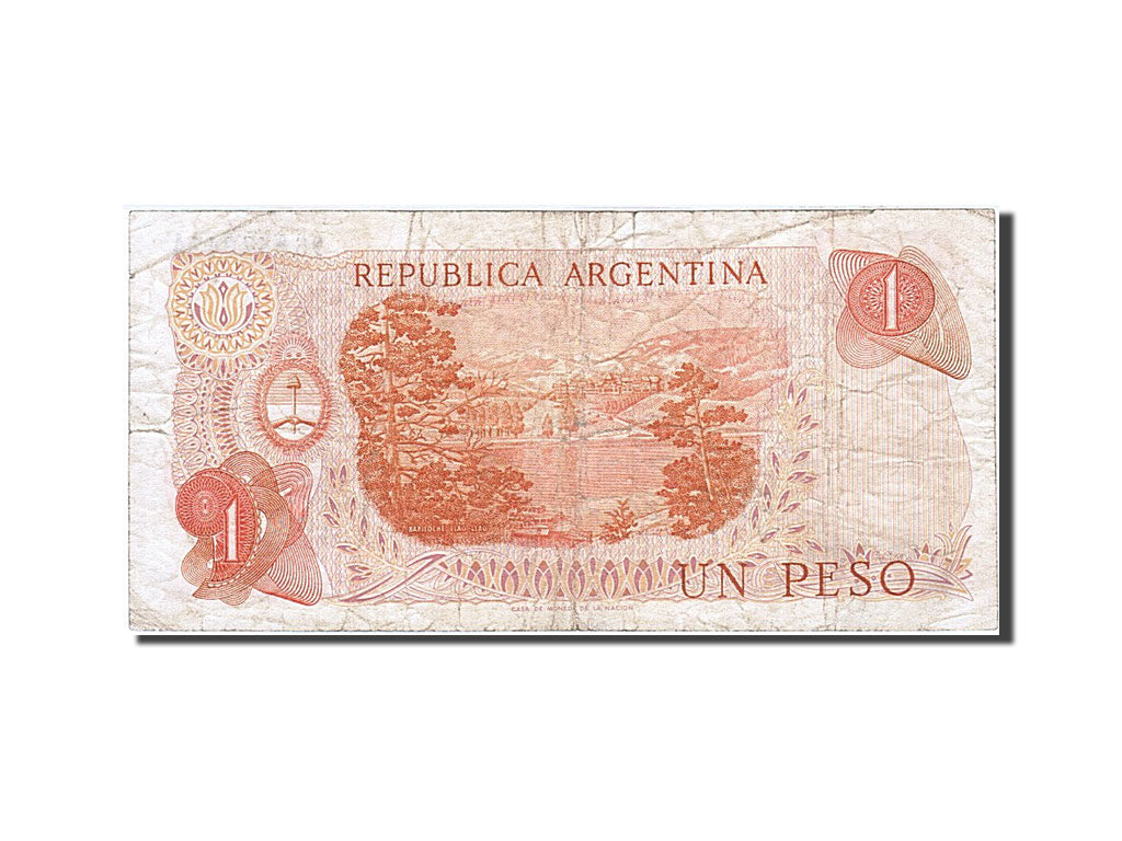 Banknote, Argentina, 1 Peso, 1974, VF(20-25)