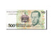 Billete, 500 Cruzeiros on 500 Cruzados Novos, 1990, Brasil, UNC