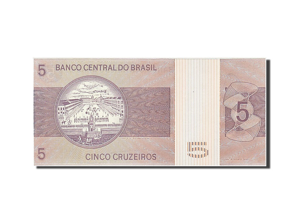 Banknote, Brazil, 5 Cruzeiros, UNC(63)