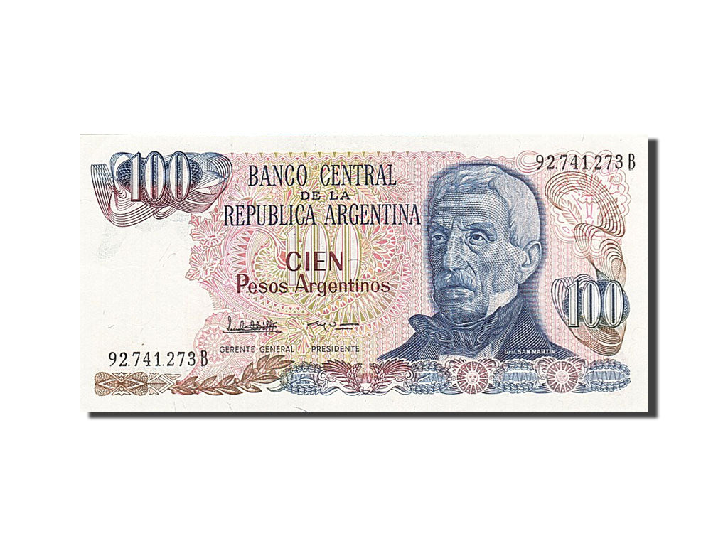 Banknote, Argentina, 100 Pesos Argentinos, 1983, UNC(63)