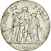 Francia, 5 Francs, Union et Force, 1798, Perpignan, Argento, MB, Gadoury:563