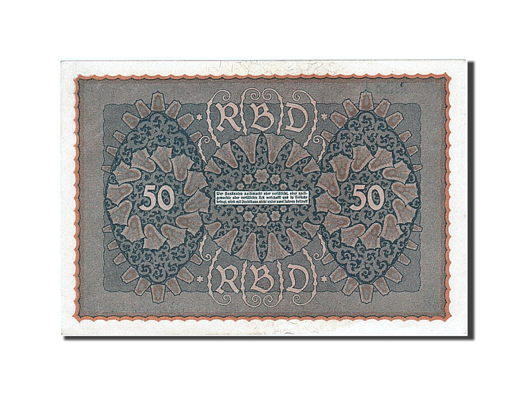 Banknote, Germany, 50 Mark, 1919, 1919-06-24, UNC(63)