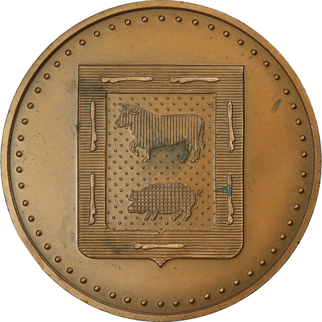 França, Medal, Cours Professionnels de Boucherie du Pas-de-Calais, 1977