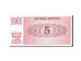 Banknote, Slovenia, 5 (Tolarjev), 1990, UNC(60-62)